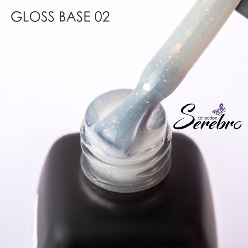 Gloss base №02"Serebro collection", 11 мл